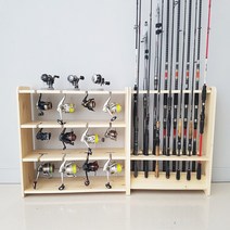 낚시대거치대 로드거치대 스탠드형, 소형 릴 거치대