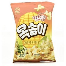 올가 사무실간식 탕비실 어린이집 영양간식 주전부리 군것질 국산 옥수수로 만든 옥송이 50g, 6개