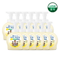 아이깨끗해 대용량 순 490ml용기 x 12개(1box) 항균 폼 핸드솝 490mlx12개 278318, 3.아이깨끗해 청포도 490ml 본품x12개