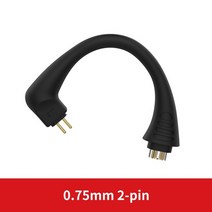Trn bt30 bt20s pro 케이블 hifi 이어폰 mmcx 2pin qdc 커넥터 vx ba8 v90 v10v20v60 v30 v80 v90s mt1 ta1 vx pro, 2핀 0.75