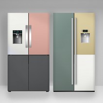 냉장고 셀프 리폼 시공 단색 시트지 인테리어필름, 18. 퀸하우징 오렌지 SQ318(10cm)