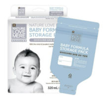 네이쳐러브메레 일회용 분유저장팩 320ml, 4개, 30매