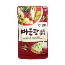 [샘표] 매운탕찌개 양념 140g, 1개