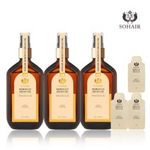 [쏘헤어] 모로코아르간헤어오일 프리미엄 에센스 100ml 3병, 상세 설명 참조