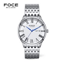 [포체밀라노] 40mm 남성 메탈시계 FM7601GM-WH