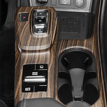 유투카 카본 몰딩 쏘나타DN8 기어패널 커버 기스방지 튜닝 용품, 우드