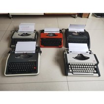 타자기 키보드 영어 인쇄 기계 복고, C