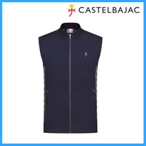 까스텔바작 남자 봄남성골프웨어 니트 집업 골프조끼BGBSSV002NY