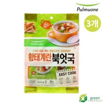 풀무원 황태계란북엇국 40g 5인분, 3개, 8g