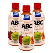 NFC 착즙방식 간편하게 먹는 ABC 착즙주스 350ml 3병 사과 비트 당근 영양밸런스 건강한 몸관리