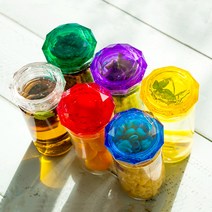 패트 크리스탈캡 마이보틀 투명 워터 물병 물통 350ml 500ml, 옐로우