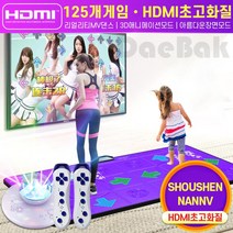 가정용체감형무선댄스매트 2인HDMITV러닝머신댄스머신, 1개, 리듬-PVC-30MM