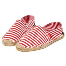 릴리스 에스파듀 슬립온 Primary Red Wide Stripe