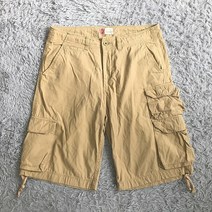 리바이스 면 카고 반바지 허리35인치 중고명품 구제