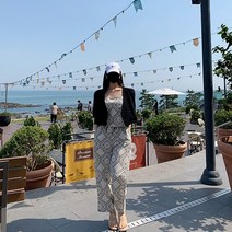 여름 페이즐리 나시 반다나 밴딩 와이드팬츠 세트 (개별구매가능) 4colors