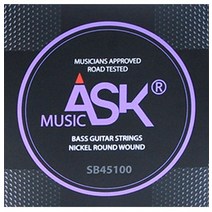 ASK MUSIC - Nickel Round Wound Bass / 베이스 스트링 045-100 (SB45100), *