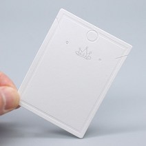 주얼리택 악세사리택 목걸이택 귀걸이택 종이제작 100매