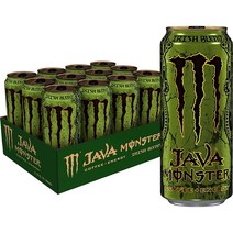 몬스터 에너지 자바 아이리시 블렌드커피 에너지드링크 15oz(443ml) 12캔 / Monster Energy Java Monster Irish Blend Coffee, 443ml