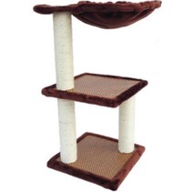 0.6m 자묘용 미니캣타워 아깽이 스크래쳐 해먹 야옹이, 1개