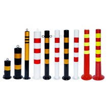 중앙분리대 바리케이트 기둥 차선분리대 중앙분리벽, 50 이동식 강관 경고 기둥