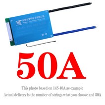 이온 BMS 보호 밸런스드 보드 3.7V 셀 3S 4S 12V 6S 7S 24V 10S 36V 13S 14S 48V 16S 17S 60V 18S 20S 21S 72V 30A 50A, Li ion 21S 72V, [06] 50A