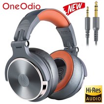 노이즈캔슬링헤드폰 헬스헤드셋 운동헤드셋 oneodio pro-10 유선 전문 스튜디오 dj 스테레오 모니터링 녹음 게임 전화 pc, 프로 30 실버