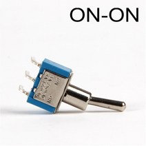 6mm 스위치 소형 토글 스위치단극 이중 던지기 미니 방수 캡 스마트 마이크로 전자 가제트 6A2 개, 04 ONON 3pin Curve