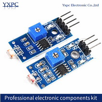 아두이노 센서 키트 arduino diy 용 1pcs lm393 광 센서 모듈광 감지포토 레지스터 모듈포토 다이오드 3pin 4pin, 4핀