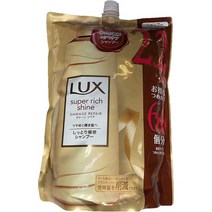 일본직발송 6. LUX 럭스 슈퍼 리치 샤인 데미지 리페어 보수 샴푸 리필용 2200G B088LW2CCL, One Size, One Color