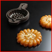 국내산 실리콘 멀티 약과틀, 약과틀 미니사이즈(다크초코색)