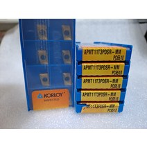 APMT11T3PDSR-MM PC6510 밀링인서트팁 10개 1통