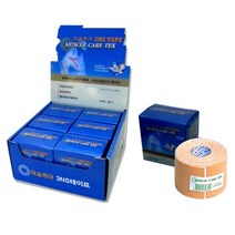 3ns 스포츠테이핑 머슬케어 테이프 5cmX5m 8롤, 1box