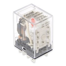 HR710-2PL AC220V 10A 파워 릴레이 LY2 소켓 8핀 2극 2a2b LED 스위치 카콘