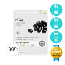 다자연 검정콩 마스크팩 30매