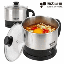 라면포트 다용도 전기포트 즉석라면기계 한강라면 휴대용 전기 온도조절 전기라면 여행용 휴대용 캠핑 라면쿠커