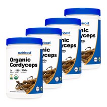 오가닉 동충하초 파우더 250g 4병, 단품, 단품