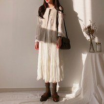 방콕 골덴 허리끈 하늘하늘한 파티 단아한 동남아 오버핏 셔링 원피스 패턴 옷차림