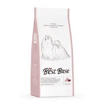 베스트베이스 강아지 소고기 유기농곡물 반습식 부드러운 건강 사료 애견 반려견 댕댕이 어덜트사료 휴대용 개별포장, 200g, 2개