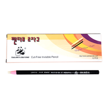 팬더표 연필 재단 초크 쵸크 자고 초자고 (12자루 1세트)