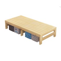 야외 테이블 조립식 평상 DIY 마루 베드 원목 평상, 길이 180 폭 30
