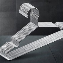 아띠에르 3mm 두꺼운 304스테인레스 옷걸이 속옷걸이겸용 녹슬지않고 휘지않는 다기능옷걸이 매직옷걸이보조랙1P 3P, 30개, 3mm 스테인레스옷걸이