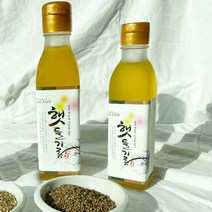 2022년 국산 햇 들기름 300ml 쌀아지매 당일 제조 들깨 기름 저온 압착