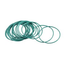 포장실링기 Uxcell 불소 고무 O-링 19mm OD 17mm ID 1mm 너비 FKM 기계 배관 용 가스켓 녹색 20 개 팩, [10] 22mmx24mmx1mm, 10 22mmx24mmx1mm