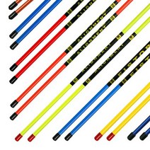 피스탑 고퀄리티 얼라이먼트스틱 8종 택1/골프스윙연습기/골프스틱, 빨강