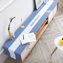 Makone 상표등록2023 북유럽 티비장 TV장 TV다이 거실장 덮개 커버 테이블 보, G타입