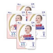 군 2018년 오리지널 테이프 밴드형 기저귀 남녀공용 중형 M(6~11kg), 576매입