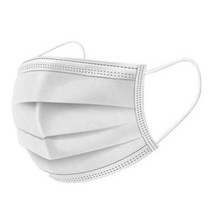 코코 100% 국내생산 3중구조 성인용 특대형 일회용마스크 화이트 50매, 50매입