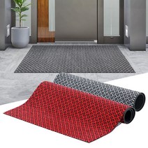 보카시 현관 매트 중 깔판 사무실바닥 업소용아파트 대형발닦개제작도어 미끄럼방지, 보카시현관매트회색중