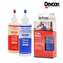 데브콘 강력접착 2TON 에폭시 30분용 투톤에폭시 256g 보수제 이액형 접착 성형제 메꿈제