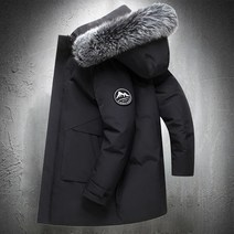 웨더 코트 바바리 여성겨울 다운 재킷 남성 겨울 파카 긴 남성 야외 모피 칼라 재킷 패션 의류 두꺼운 외투 추운 날씨 긴 재킷 남성